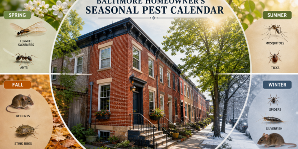 seasonal pest calendar for baltimore, md